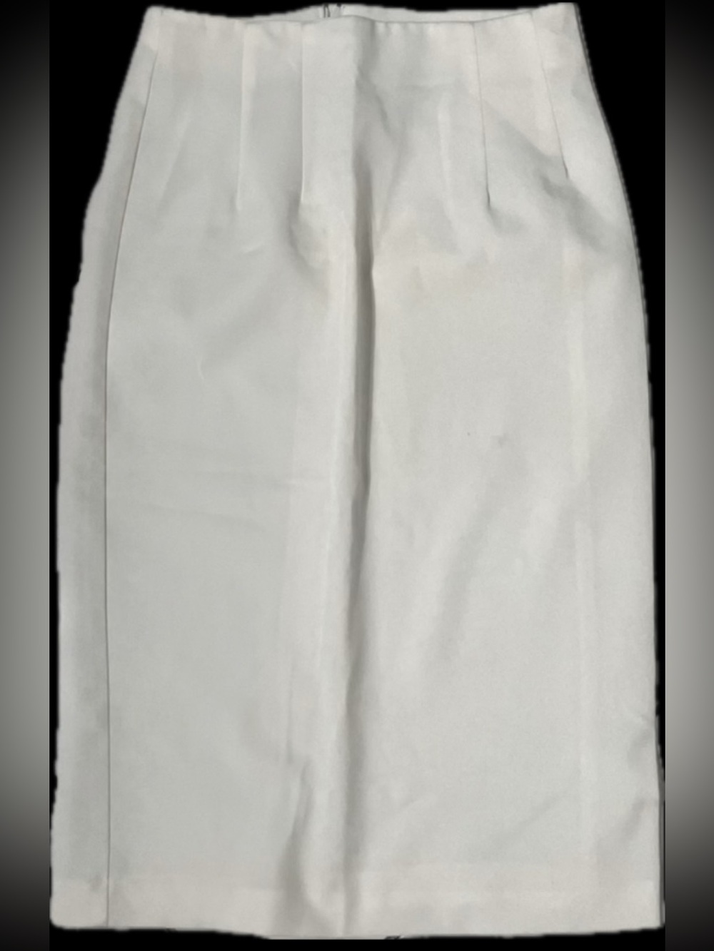 Joyce Leslie vintage Y2K White Long pleated midi short skirt stretch Koji Yohji